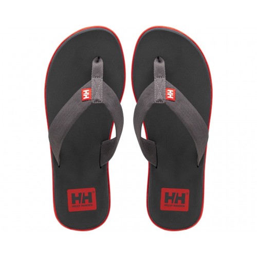 Helly Hansen Logo Sandal Helly Hansen Logo Sandal Férfi Papucs 980-Ebony/Cherry Tomato