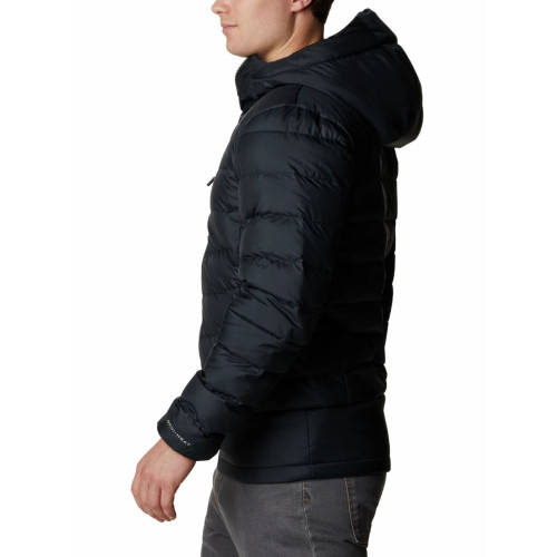 Columbia Autumn Park Down Hooded Jacket Columbia Autumn Park Down Hooded Jacket Férfi Utcai Kabát 010-Black