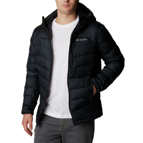 Columbia Autumn Park Down Hooded Jacket Columbia Autumn Park Down Hooded Jacket Férfi Utcai Kabát 010-Black