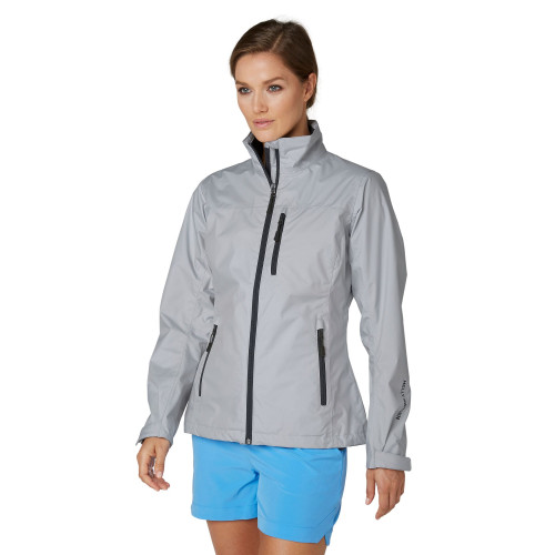 Helly Hansen W Crew Midlayer Jacket Női Vitorlás Kabát 853-Grey fog