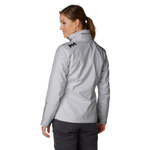 Helly Hansen W Crew Midlayer Jacket Női Vitorlás Kabát 853-Grey fog