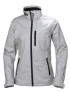 Helly Hansen W Crew Midlayer Jacket Női Vitorlás Kabát 853-Grey fog