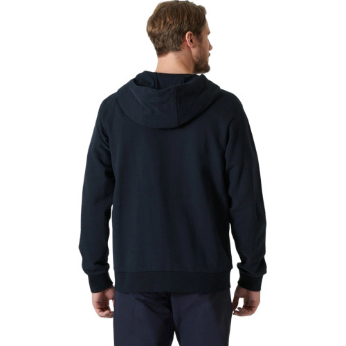 Helly Hansen Hh Logo Full Zip Hoodie 2.0 Férfi Pulóver 597-Navy