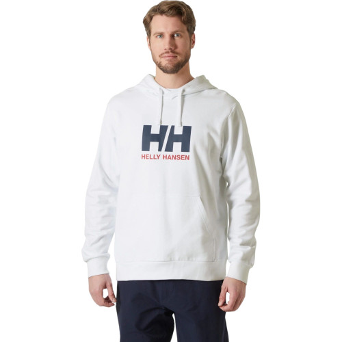 Helly Hansen Hh Logo Hoodie 2.0 Férfi Pulóver 001-White