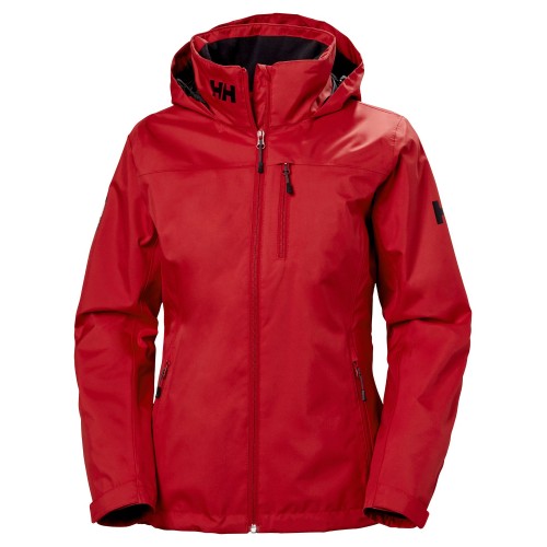 Helly Hansen W Crew Hooded Midlayer Jacket Helly Hansen W Crew Hooded Midlayer Jacket Női Utcai Kabát 162-Red