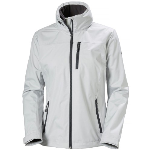 Helly Hansen W Crew Hooded Midlayer Jacket Helly Hansen W Crew Hooded Midlayer Jacket Női Utcai Kabát 853-grey fog