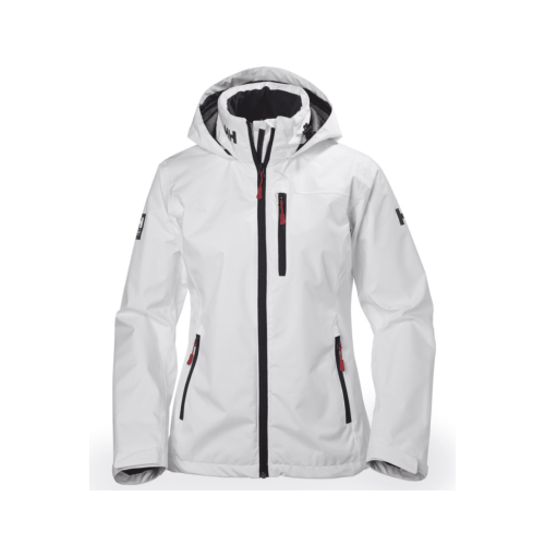 Helly Hansen W Crew Hooded Jacket Női Utcai Kabát 001-White