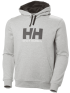 Helly Hansen HH Logo Hoodie Férfi Pulóver 949-grey melange
