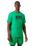 Helly Hansen Hh Logo T-Shirt Férfi Póló 499-Bright Gree