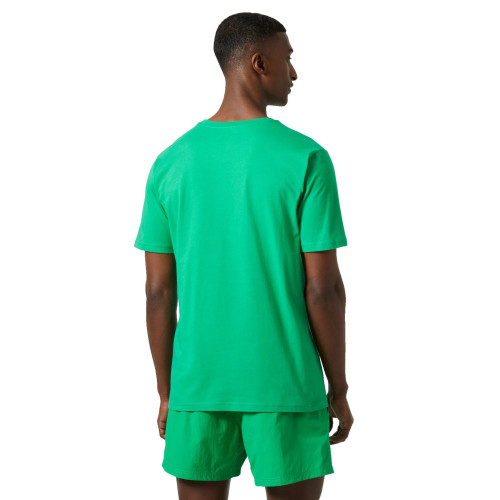 Helly Hansen Hh Logo T-Shirt Férfi Póló 499-Bright Gree