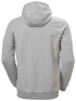 Helly Hansen HH Logo Full Zip Hoodie Férfi Pulóver 949-grey melange