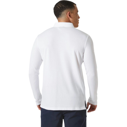 Helly Hansen Skagerrak Quickdry Rugger Férfi Hosszú ujjú póló 004-White