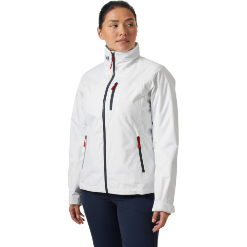 Helly Hansen W Crew Midlayer Jacket 2 Női Utcai Kabát 001-White