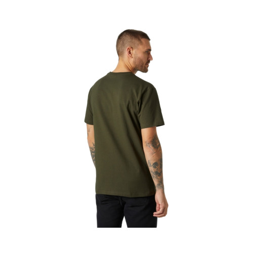 Helly Hansen HH Box T-Shirt Férfi Póló 431-Utility Green