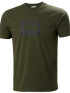 Helly Hansen HH Box T-Shirt Férfi Póló 431-Utility Green
