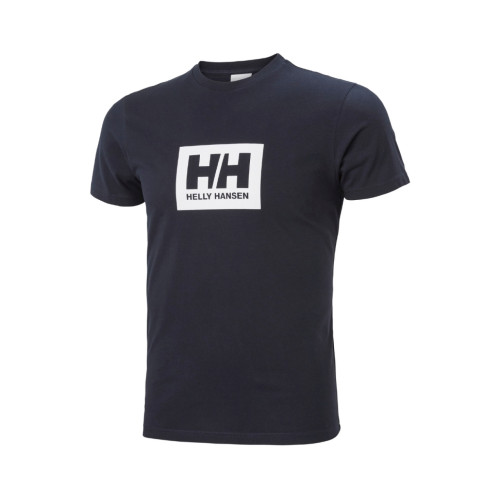 Helly Hansen HH Box T-Shirt Férfi Póló 599-Navy