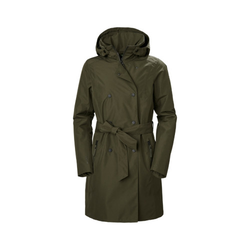 Helly Hansen W Welsey II Trench Insulated Női Utcai Kabát 431-Utility Green