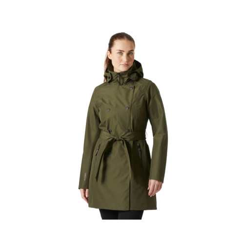 Helly Hansen W Welsey II Trench Insulated Női Utcai Kabát 431-Utility Green