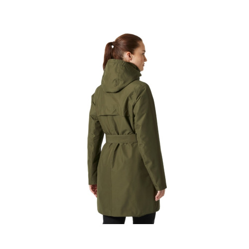 Helly Hansen W Welsey II Trench Insulated Női Utcai Kabát 431-Utility Green