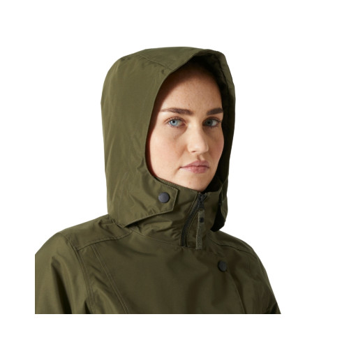 Helly Hansen W Welsey II Trench Insulated Női Utcai Kabát 431-Utility Green