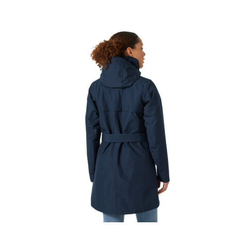 Helly Hansen W Welsey II Trench Insulated Női Utcai Kabát 598-Navy