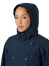 Helly Hansen W Welsey II Trench Insulated Női Utcai Kabát 598-Navy