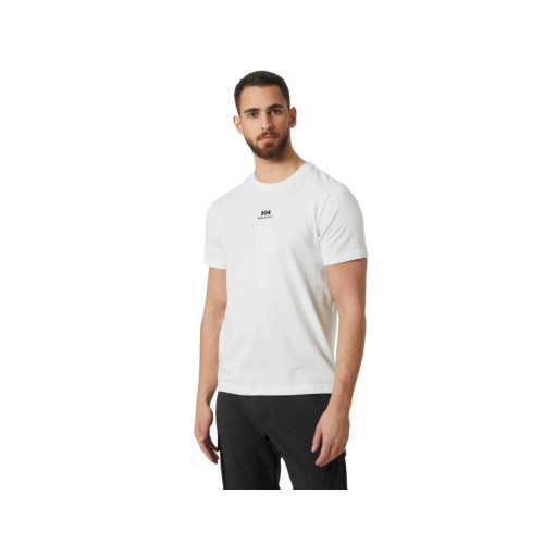 Helly Hansen Yu Patch T-Shirt Férfi Póló 001-White