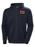 Helly Hansen Hh Logo Fz Hoodie Férfi Pulóver 597-Navy