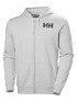 Helly Hansen Hh Logo Fz Hoodie Férfi Pulóver 949-Grey Melange