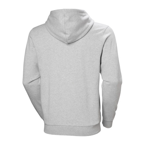 Helly Hansen Hh Logo Fz Hoodie Férfi Pulóver 949-Grey Melange