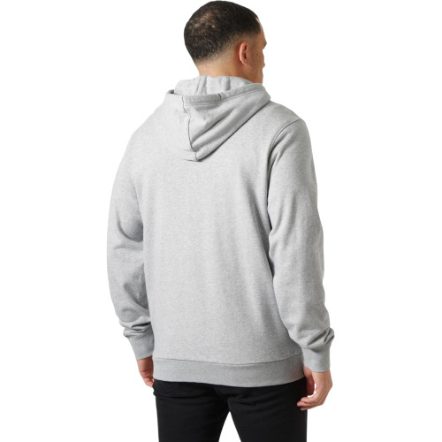 Helly Hansen Hh Logo Fz Hoodie Férfi Pulóver 949-Grey Melange