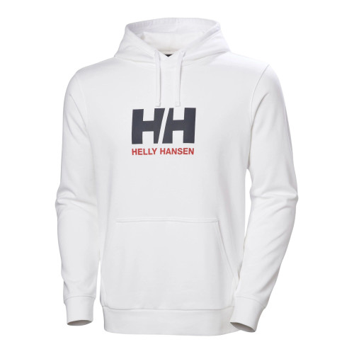 Helly Hansen Hh Logo Hoodie 3.0 Férfi Pulóver 001-White