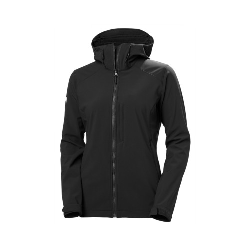 Helly Hansen W Paramount Hooded Softshell Jacket Női Utcai Kabát 990-Black