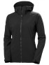 Helly Hansen W Paramount Hooded Softshell Jacket Női Utcai Kabát 990-Black