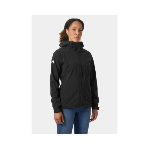 Helly Hansen W Paramount Hooded Softshell Jacket Női Utcai Kabát 990-Black