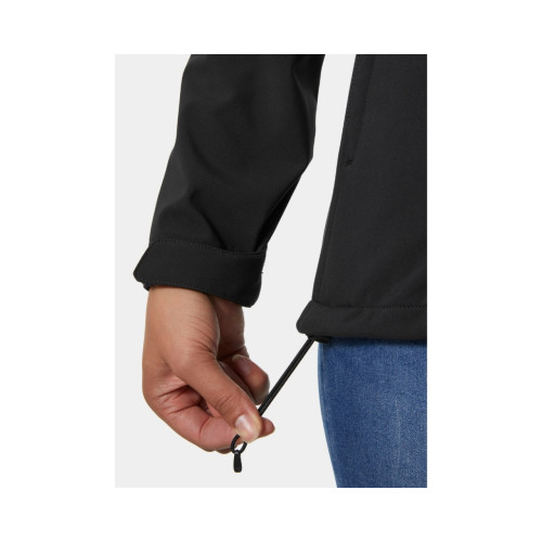 Helly Hansen W Paramount Hooded Softshell Jacket Női Utcai Kabát 990-Black