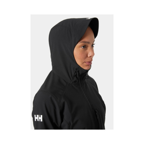 Helly Hansen W Paramount Hooded Softshell Jacket Női Utcai Kabát 990-Black