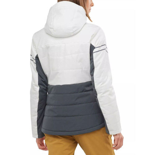 Salomon Edge Jacket W Salomon Edge Jacket W Női Síkabát 100-White-Ebony-Cumin