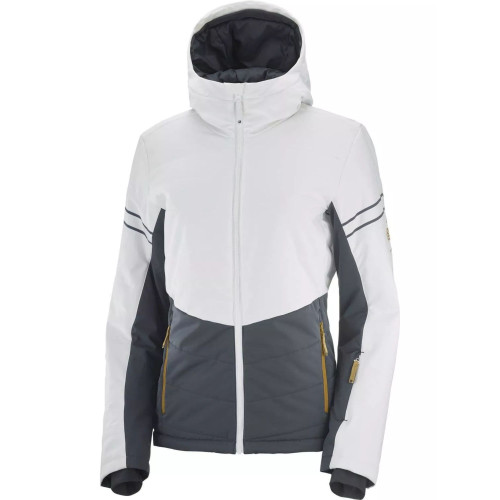 Salomon Edge Jacket W Salomon Edge Jacket W Női Síkabát 100-White-Ebony-Cumin
