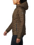 Columbia Powder Lite Hooded Jacket Női Utcai Kabát 319-olive green