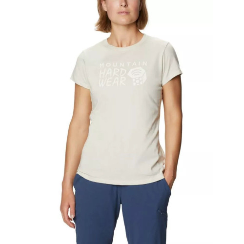 Mountain Hardwear MHW Logo Short Sleeve Tee Női Póló homok