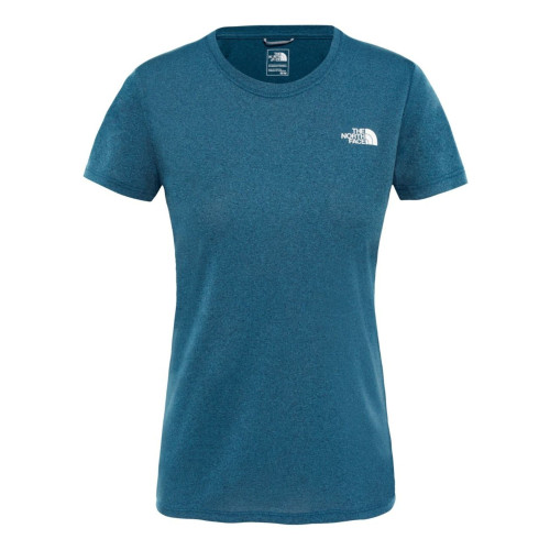 The North Face W Reaxion Amp Crew Női Póló Monterey Blue Heather