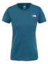 The North Face W Reaxion Amp Crew Női Póló Monterey Blue Heather