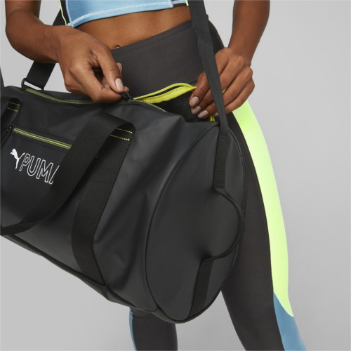 Puma Puma Fit Duffle Puma Black-Yellow Burst Táska Sporttáska Fekete