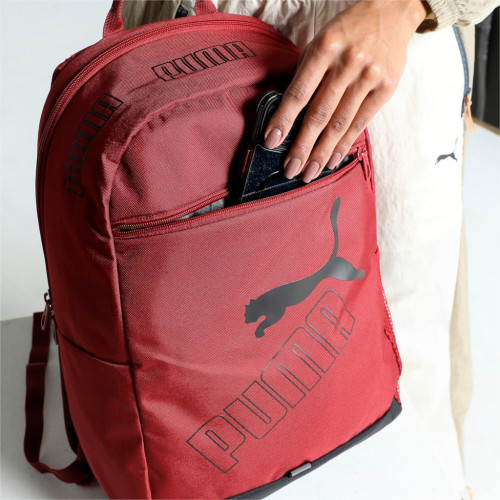 Puma PUMA Phase Backpack II Táska Hátizsák Piros