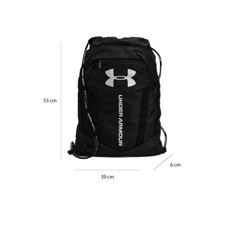 Under Armour UA Undeniable Sackpack Under Armour UA Undeniable Sackpack Táska Hátizsák Fekete
