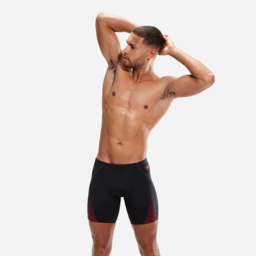 Speedo ECO END PRO MID JAM V2 AM BLACK/RED (UK) Speedo ECO END PRO MID JAM V2 AM BLACK/RED (UK) Férfi Úszónadrág Fekete