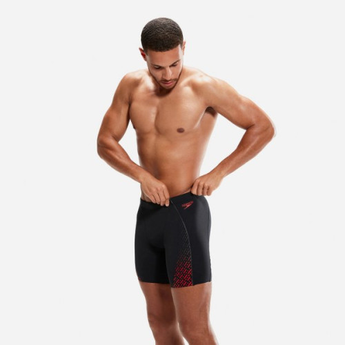 Speedo ECO END PRO MID JAM V2 AM BLACK/RED (UK) Speedo ECO END PRO MID JAM V2 AM BLACK/RED (UK) Férfi Úszónadrág Fekete