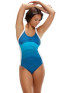 Speedo SPDSCU ENTWINE PT 1PC AF BLUE/WHITE (UK) Speedo SPDSCU ENTWINE PT 1PC AF BLUE/WHITE (UK) Női Úszódressz Kék