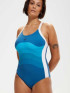 Speedo SPDSCU ENTWINE PT 1PC AF BLUE/WHITE (UK) Speedo SPDSCU ENTWINE PT 1PC AF BLUE/WHITE (UK) Női Úszódressz Kék